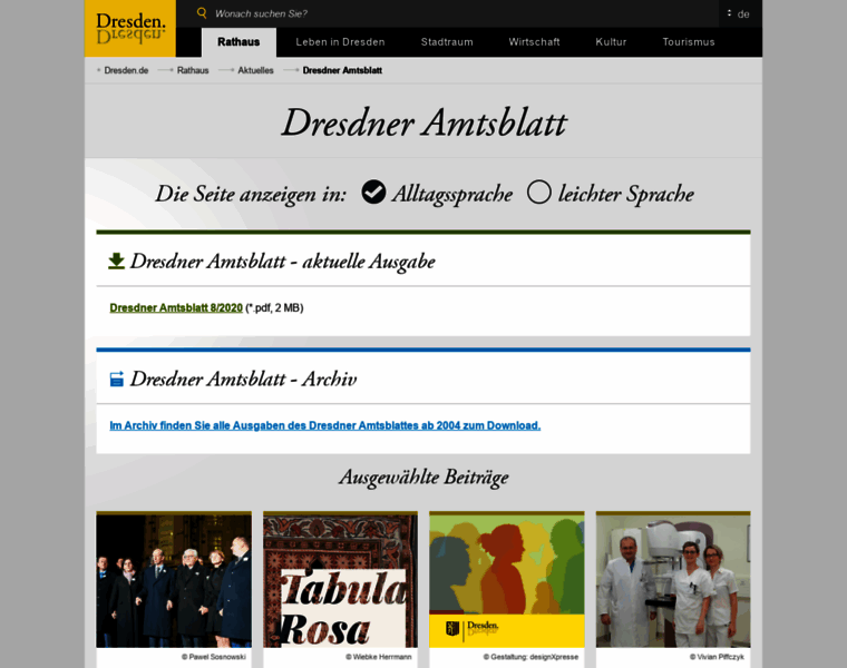 Dresdner-amtsblatt.de thumbnail