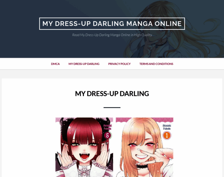 Dress-up-darling-manga.com thumbnail