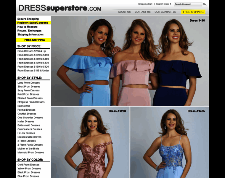 Dresssuperstore.com thumbnail