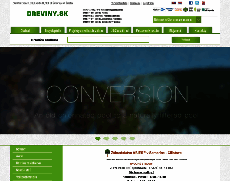 Dreviny.sk thumbnail