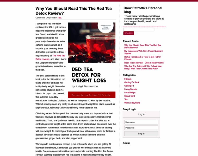 Drewpetrotta.com thumbnail