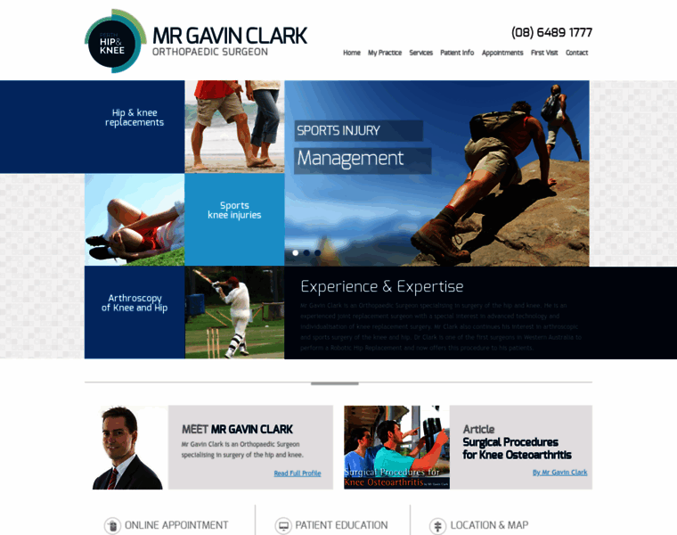 Drgavinclark.com thumbnail