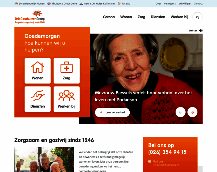 Driegasthuizengroep.nl thumbnail