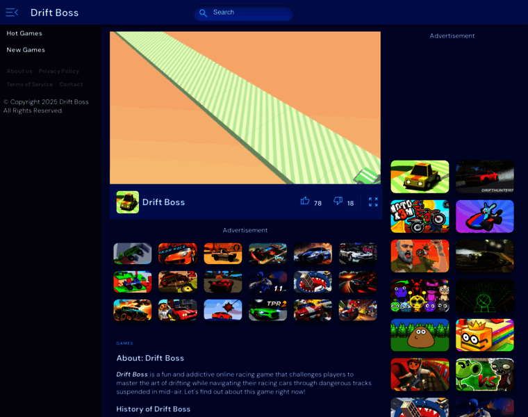 Driftboss3d.io thumbnail Driftboss3d.io thumbnail