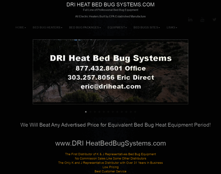 Driheatbedbugsystems.com thumbnail