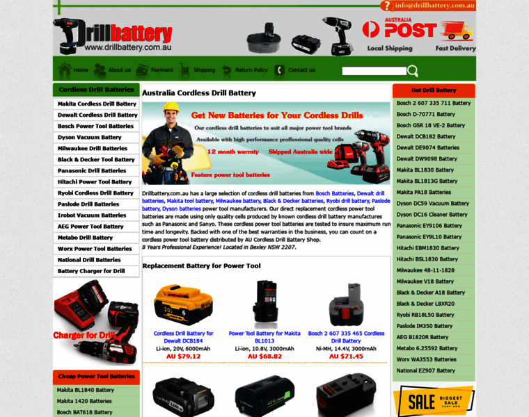 Drillbattery.com.au thumbnail