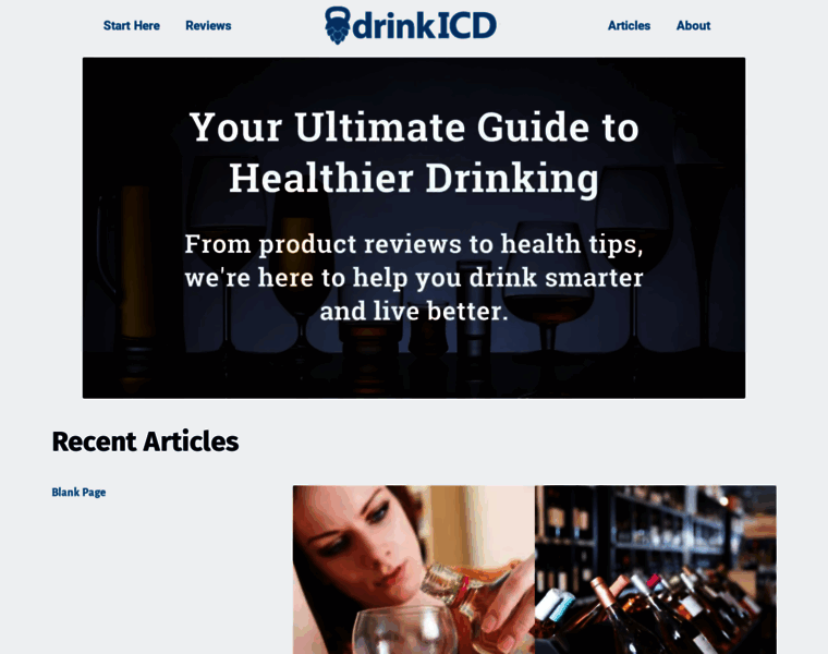Drinkicd.com thumbnail