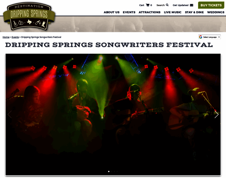 Drippingspringssongwritersfestival.com thumbnail