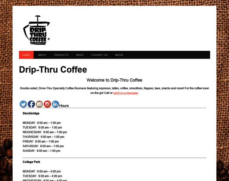 Dripthrucoffee.com thumbnail