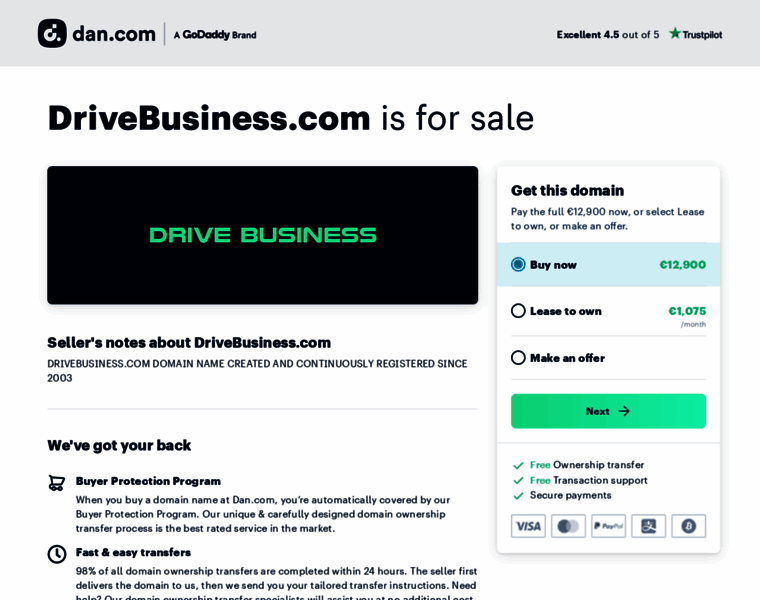 Drivebusiness.com thumbnail