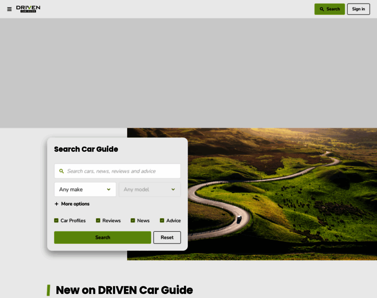Drivencarguide.co.nz thumbnail