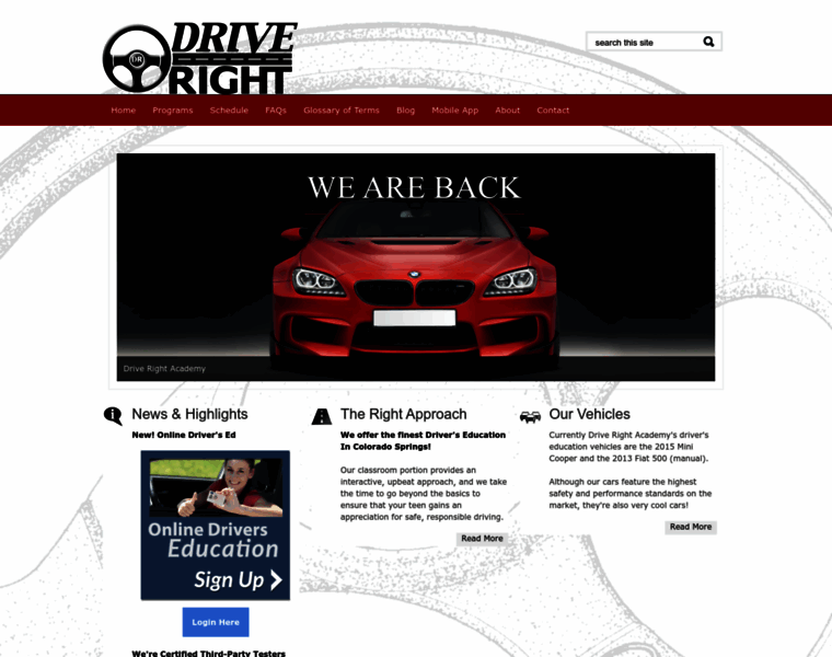 Driverightacademy.com thumbnail