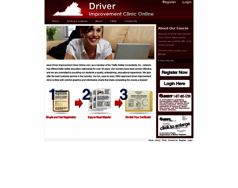 Driverimprovementcliniconline.com thumbnail