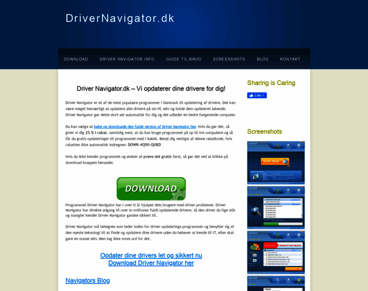 Drivernavigator.dk thumbnail