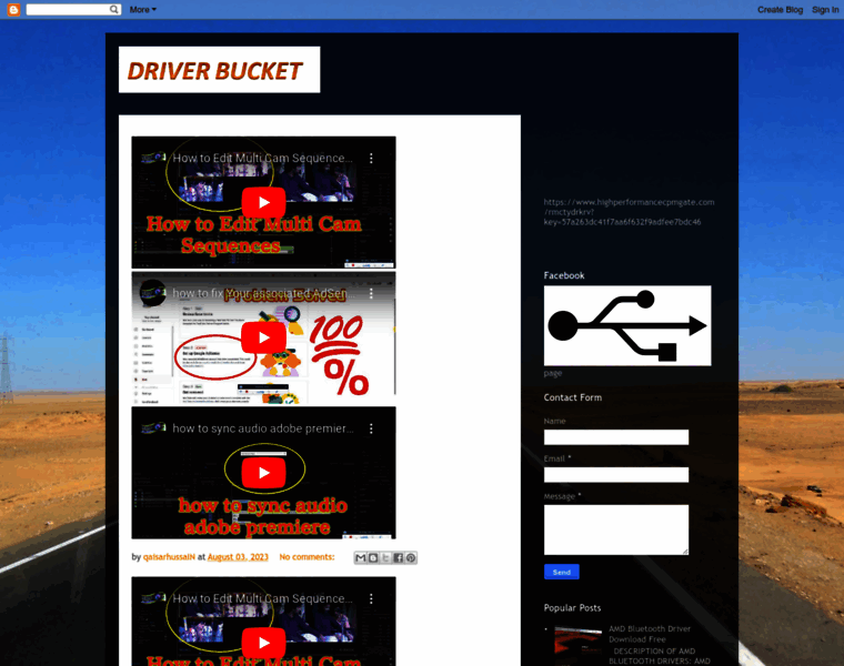 Driversbucket.blogspot.com thumbnail