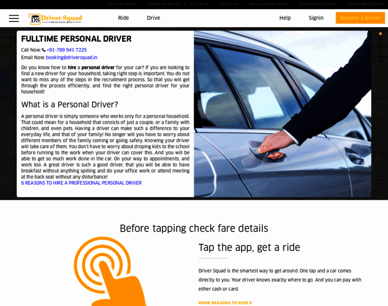 Driversinbangalore.in thumbnail