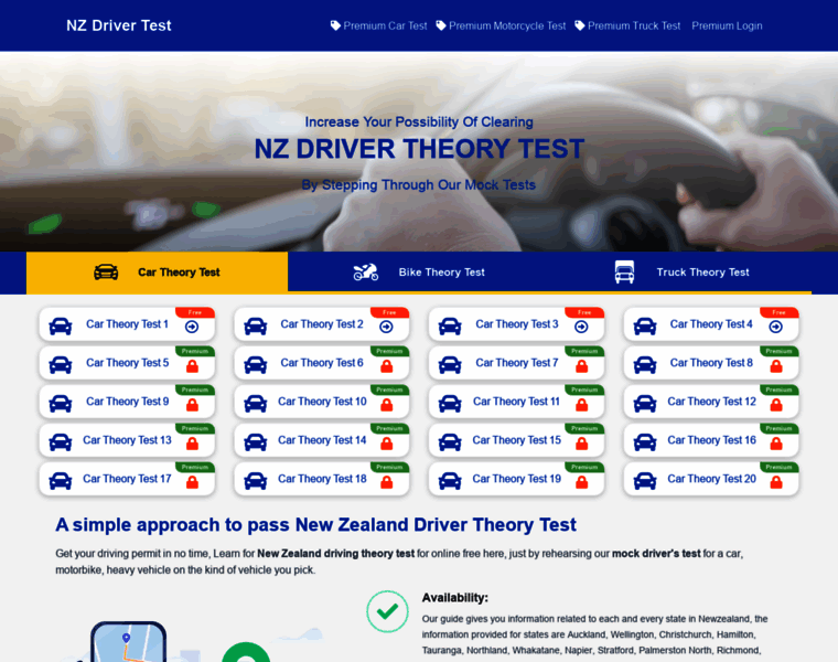 Drivertest.co.nz thumbnail