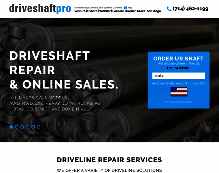 Driveshaftpro.com thumbnail