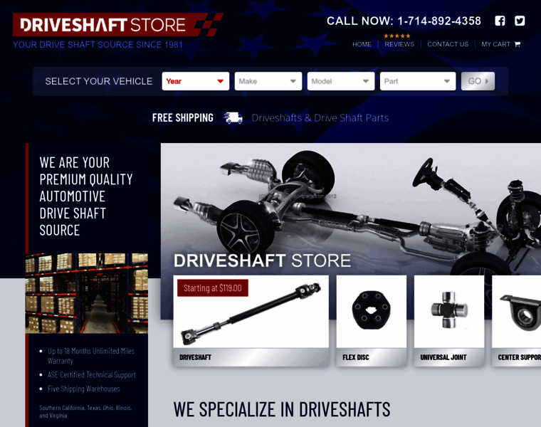 Driveshaftstore.com thumbnail
