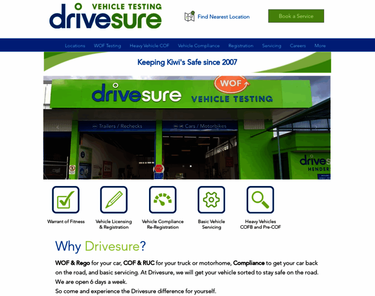 Drivesure.net.nz thumbnail