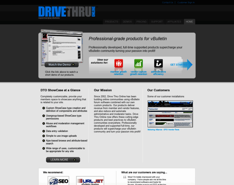 Drivethruonline.com thumbnail