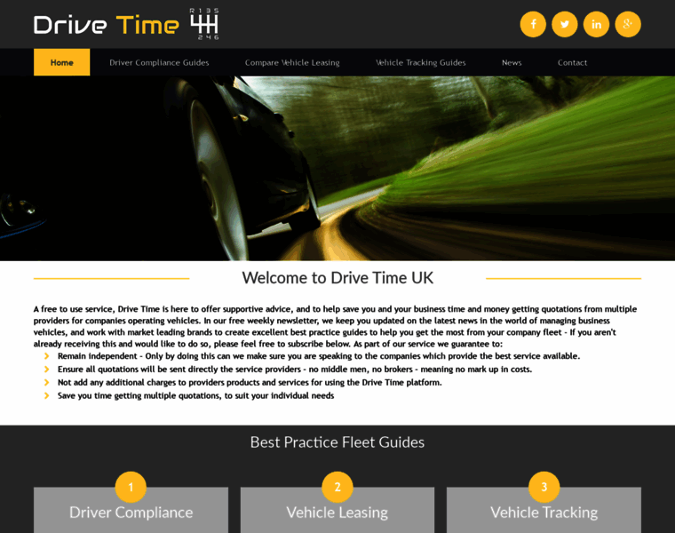 Drivetimeuk.co.uk thumbnail