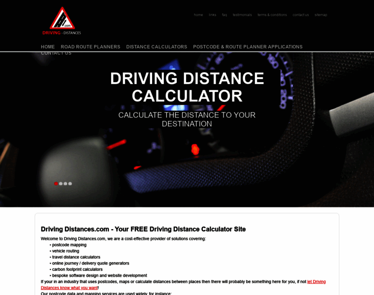 Driving-distances.com thumbnail