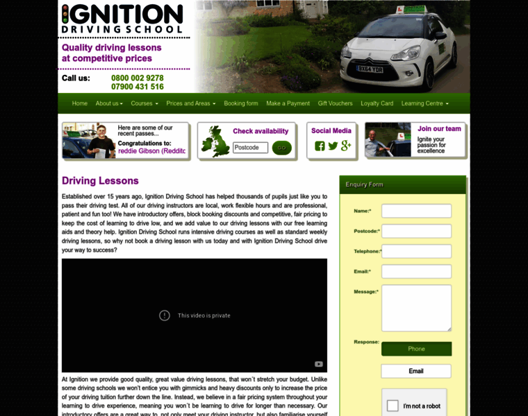 Driving-lesson.co.uk thumbnail