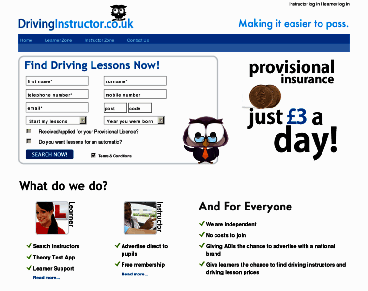 Drivinginstructor.co.uk thumbnail
