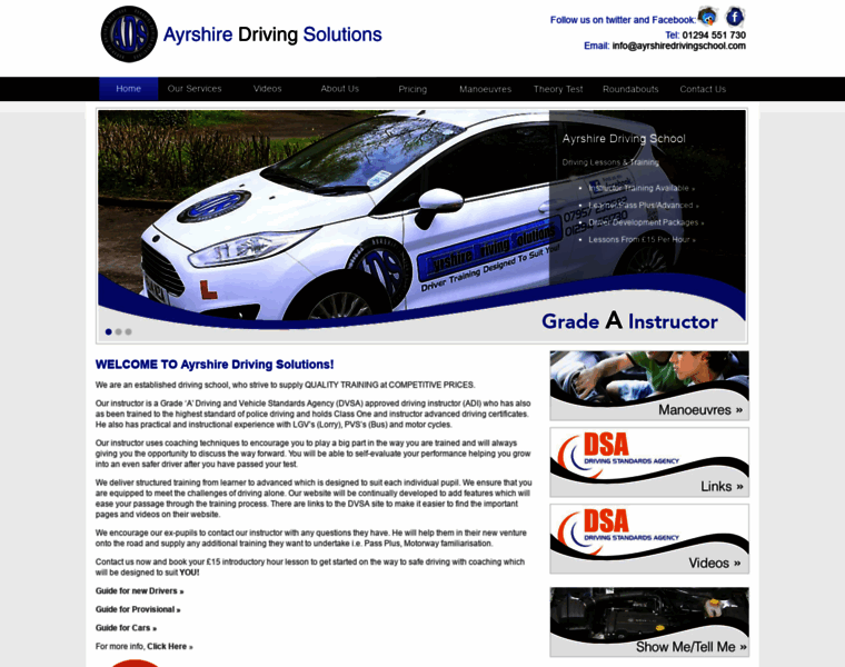 Drivinginstructorkilwinning.co.uk thumbnail