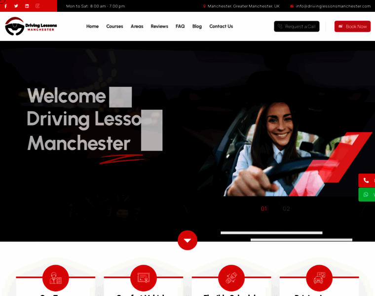 Drivinglessonsmanchester.com thumbnail