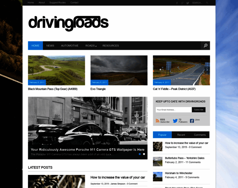 Drivingroads.co.uk thumbnail