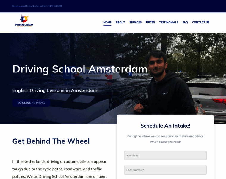 Drivingschoolamsterdam.eu thumbnail