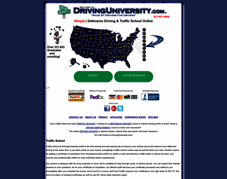 Drivinguniversity.com thumbnail