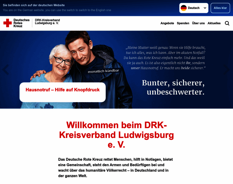 Drk-ludwigsburg.de thumbnail