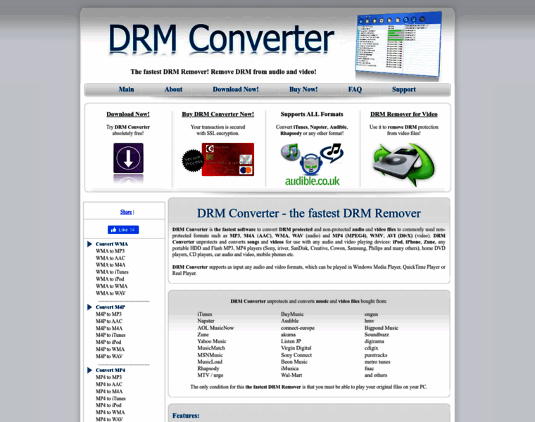 Drm-converter.com thumbnail