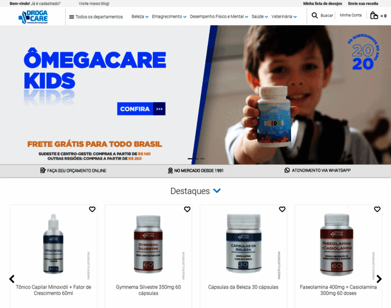 Drogacare.com.br thumbnail