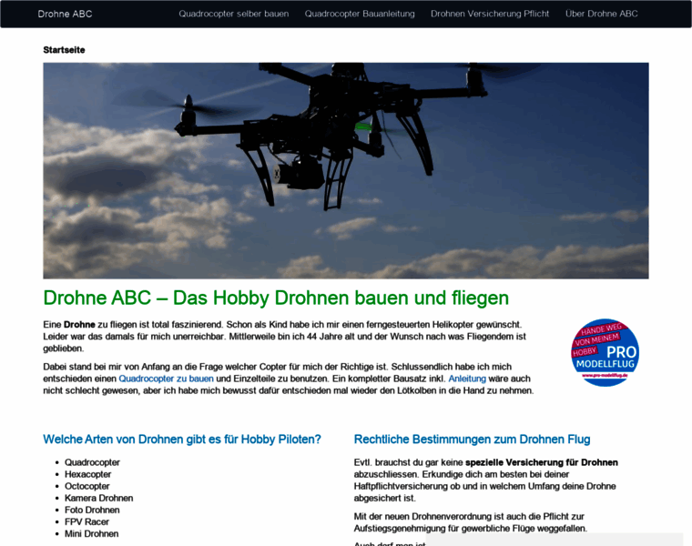 Drohne-abc.de thumbnail
