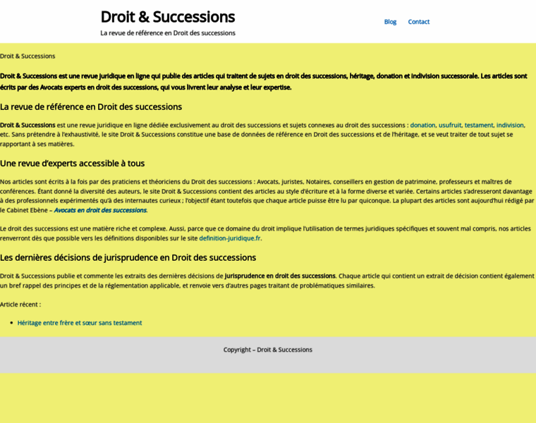 Droit-successions.fr thumbnail