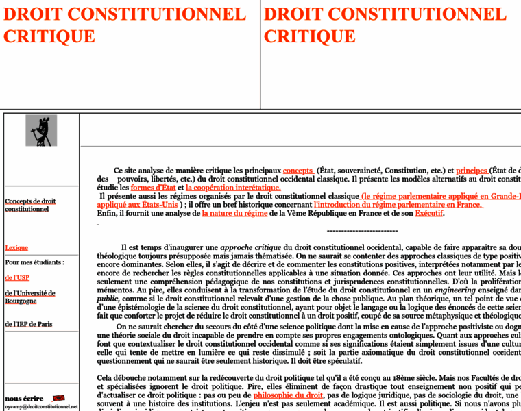 Droitconstitutionnel.net thumbnail