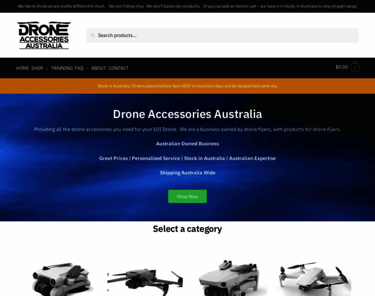 Droneaccessoriesonline.com.au thumbnail