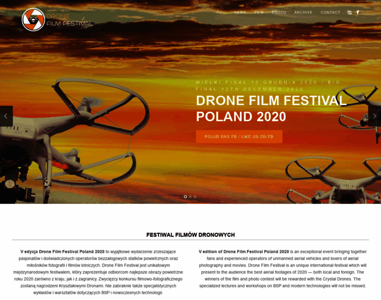 Dronefilmfestival.eu thumbnail