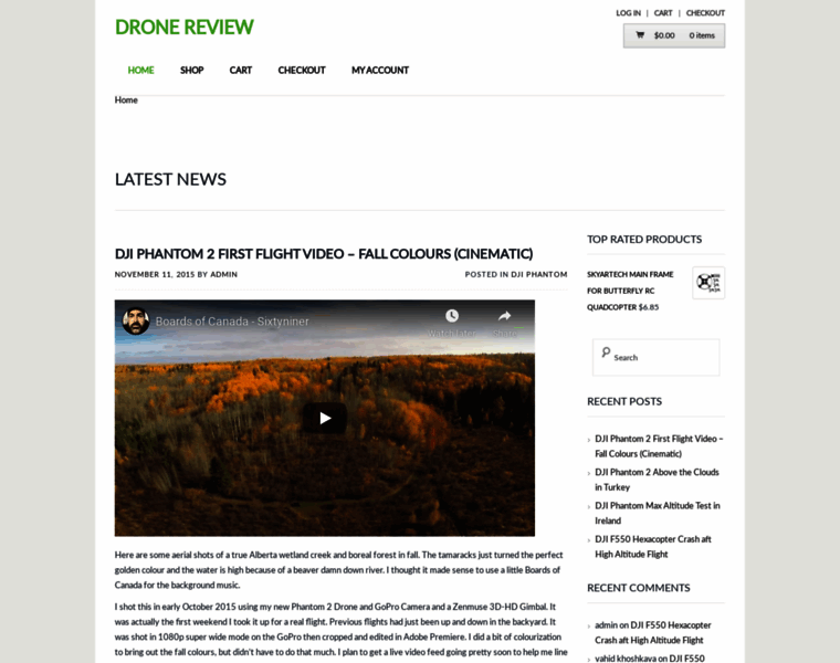Dronereview.ca thumbnail