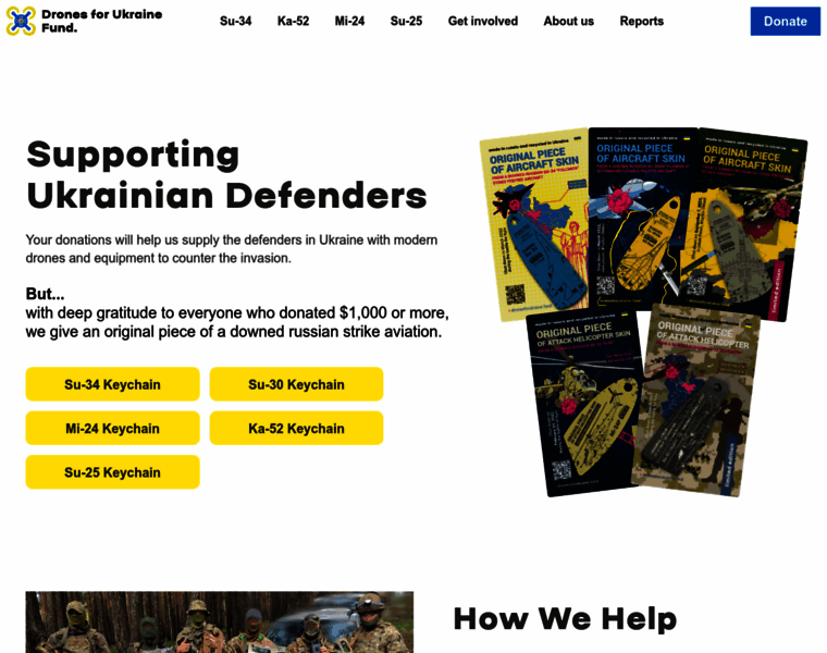 Dronesforukraine.fund thumbnail Dronesforukraine.fund thumbnail