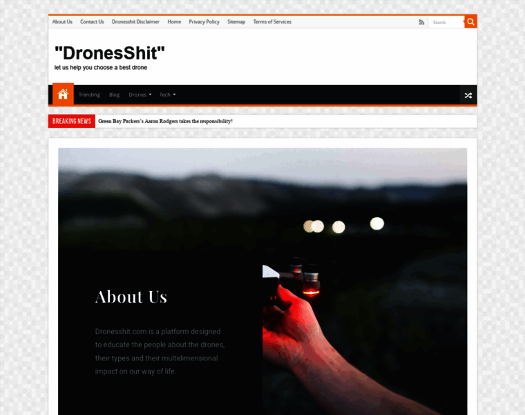 Dronesshit.com thumbnail