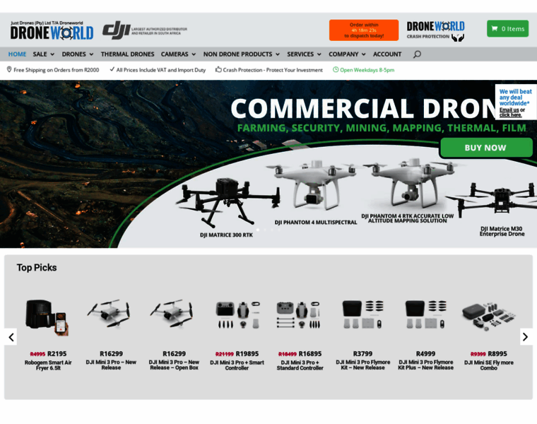 Droneworld.co.za thumbnail
