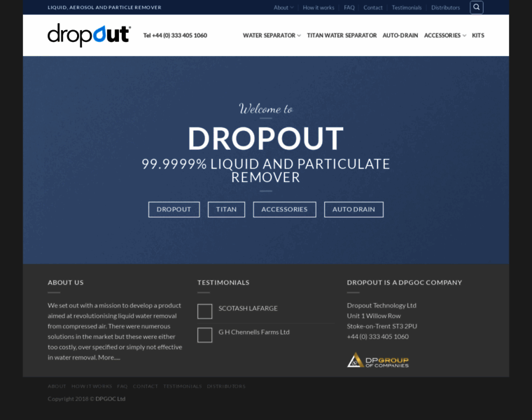 Drop-out.co.uk thumbnail