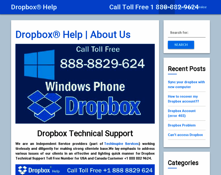 Dropboxhelp.com thumbnail