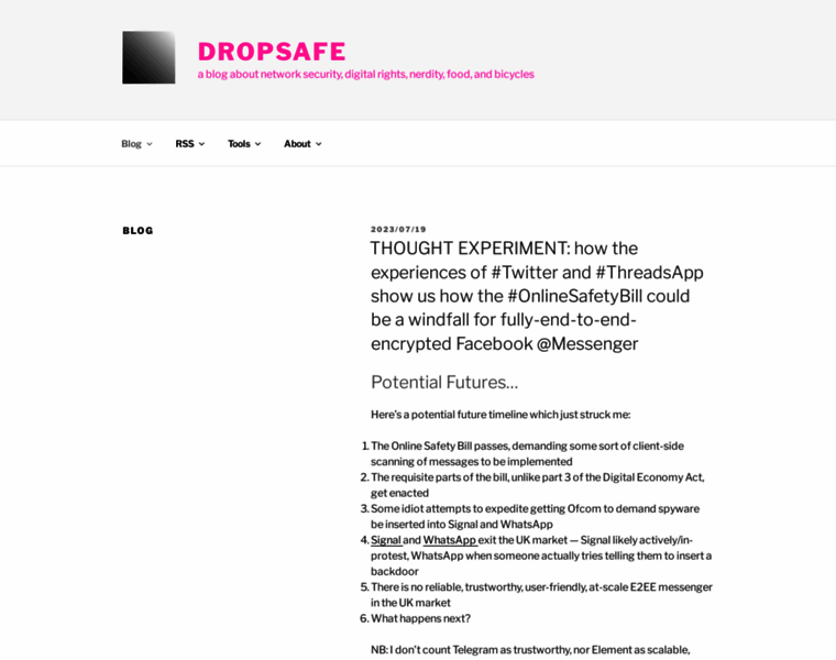 Dropsafe.crypticide.com thumbnail