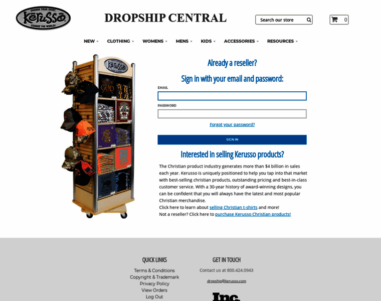 Dropship.kerusso.com thumbnail